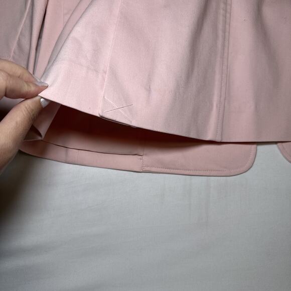 CAbi Womens Size 10 Grace Pink Blazer Mid Length Structured 3 Button Jacket NWOT - Picture 14 of 16